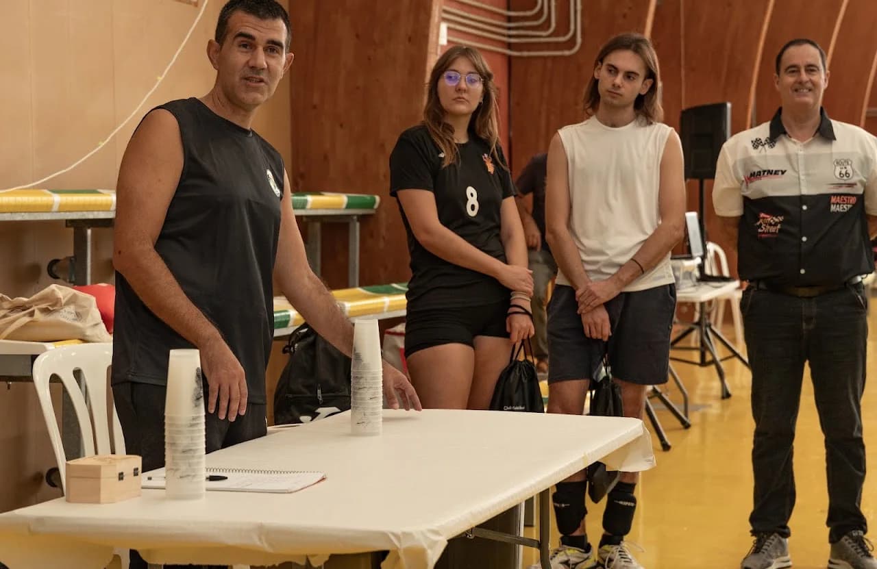 Representants durant la presentació · Torneig de presentació, 27 de setembre de 2025