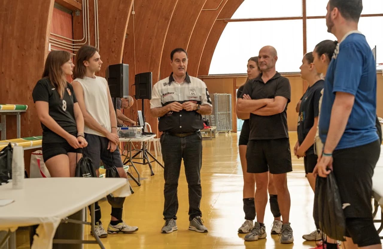 Trobada dels participants abans del torneig · Torneig de presentació, 27 de setembre de 2025