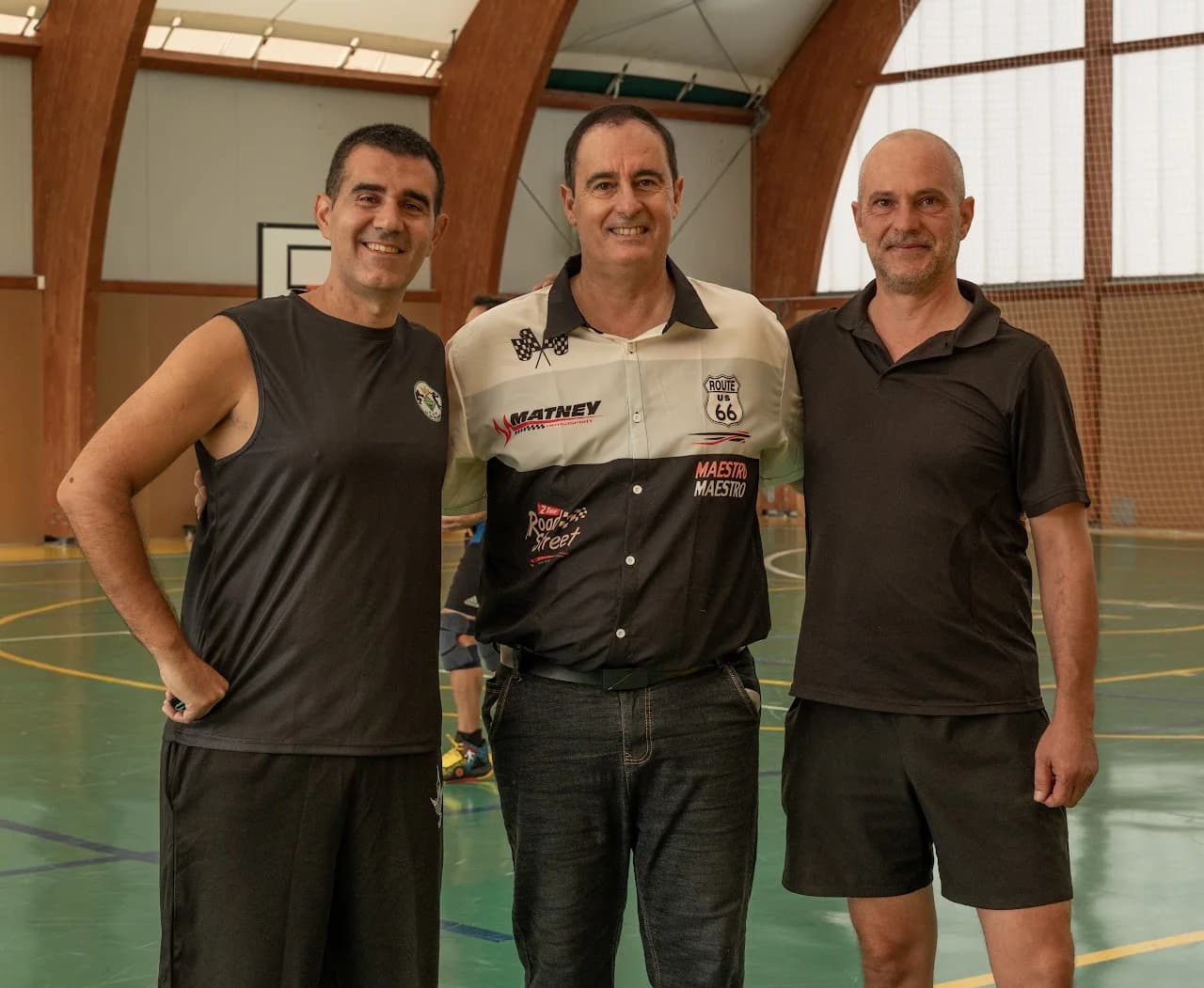 Tres participants al final de la jornada · Torneig de presentació, 27 de setembre de 2025