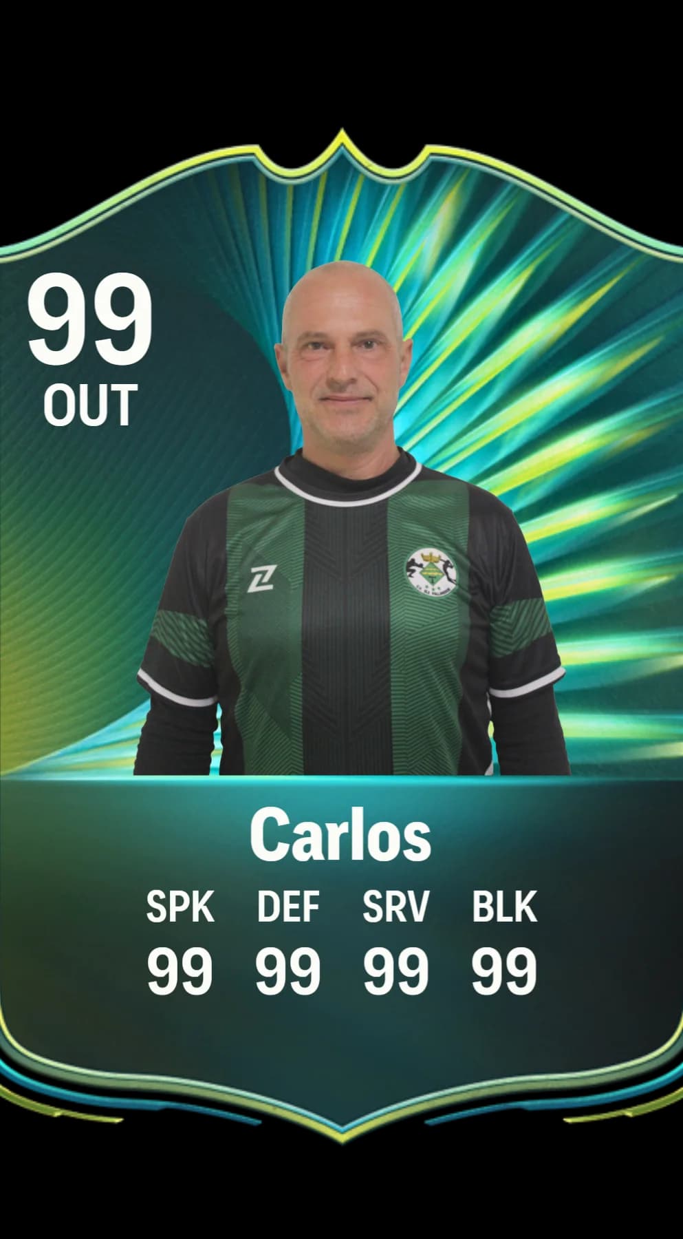 Carlos · Retrat del primer equip, temporada 2025–2026