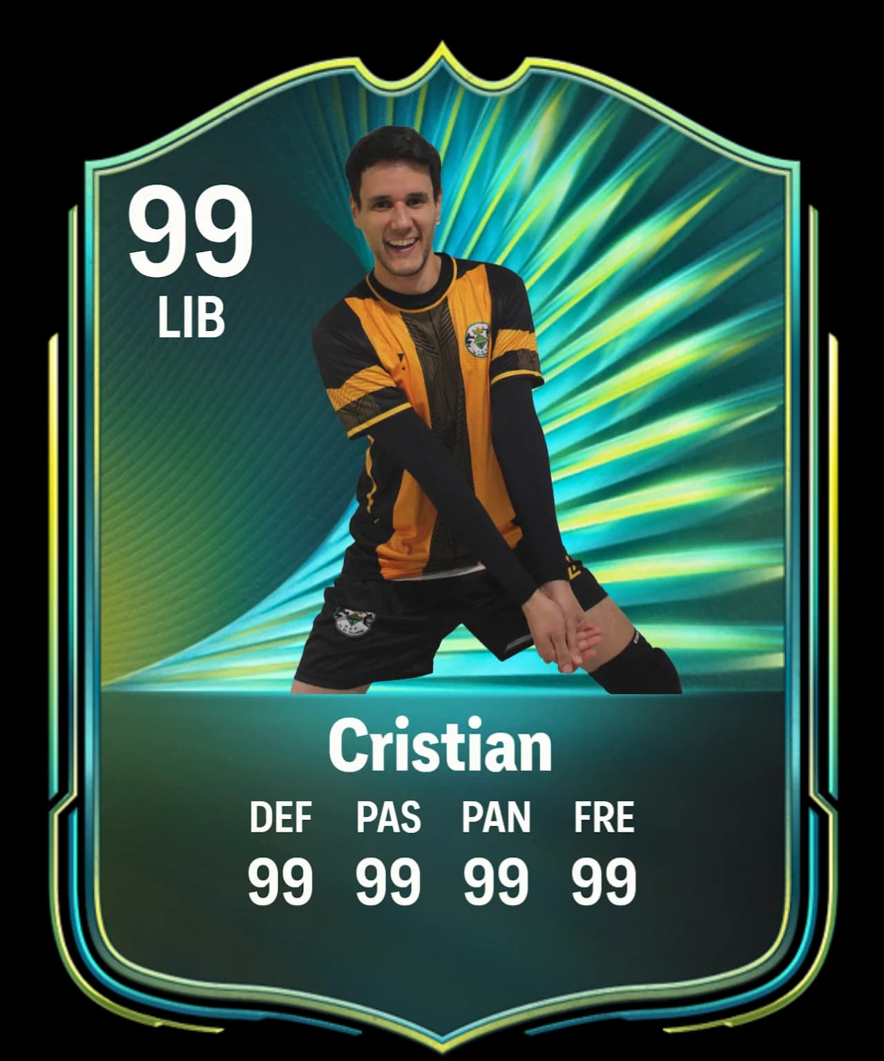 Cristian · Retrat del primer equip, temporada 2025–2026